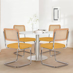 Mid-Century Modern Dining Chairs // Set of 2 (Yellow)