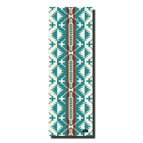 Pendleton x Yune Yoga Mat // Spider Rock Aqua