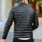 Leather Coat // Black (L)