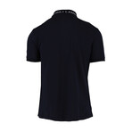Short Sleeve Logo Polo // Dark Blue (S)