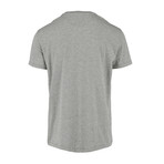 Cotton Logo Patch T-Shirt // Gray Melange (S)