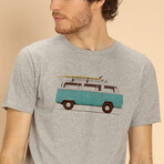 Blue Van T-shirt // Gray (S)