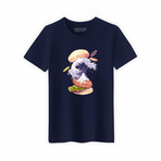 Kanagawa Burger T-shirt // Navy (S)