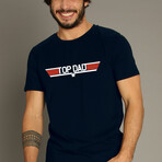 Top Dad T-shirt // Navy (S)