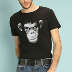 Evil Monkey T-Shirt // Black (S)