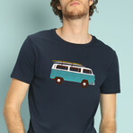 Blue Van T-Shirt // Navy (S)