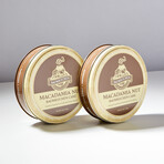 Hawaiian Macadamia Nut Baumkuchen Cake // 2 Tins // 4 oz Each