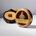 Hawaiian Coffee Baumkuchen Cake // 2 Tins // 4 oz Each