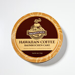 Hawaiian Coffee Baumkuchen Cake // 2 Tins // 4 oz Each