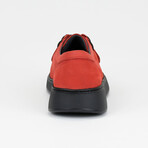 Tyrese Suede Dress Shoe // Red (Euro: 39)