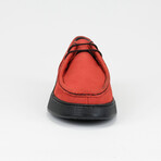Tyrese Suede Dress Shoe // Red (Euro: 42)