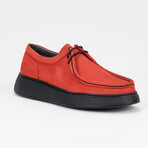 Tyrese Suede Dress Shoe // Red (Euro: 44)