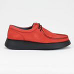 Tyrese Suede Dress Shoe // Red (Euro: 40)