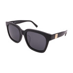 MCM // Men's MCM610SA 001 Square Sunglasses // Black + Dark Gray