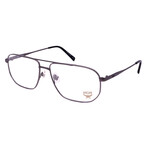 MCM  // Men's // MCM 2137 069 Aviator Optical Glasses // Gunmetal  +  Clear Demo Lenses