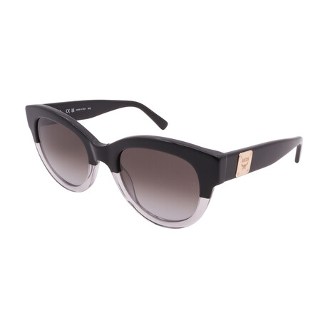 MCM // Men's MCM608S 003 Square Sunglasses // Black Gray + Gray Gradient