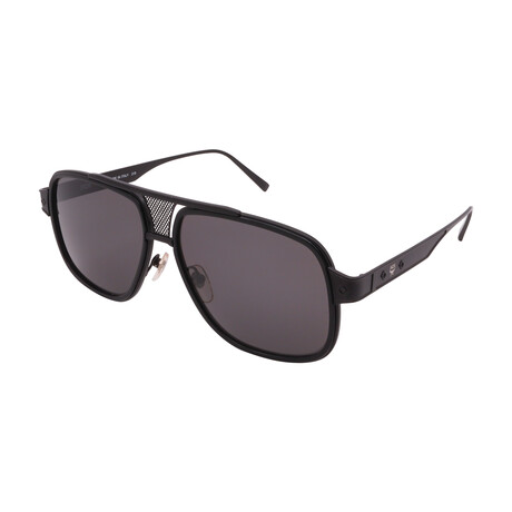 Men's MCM137S-027 Aviator Sunglasses // Charcoal Black + Dark Gray