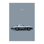 1960 Mercedes-Benz 300 SL by Mark Rogan (26"H x 18"W x 0.75"D)