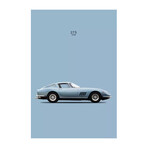 1966 Ferrari 275 GTB by Mark Rogan (26"H x 18"W x 0.75"D)