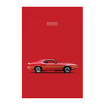 1969 Ford Mustang Shelby GT350 (Red) by Mark Rogan (26"H x 18"W x 0.75"D)