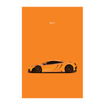 McLaren MP4-12C by Mark Rogan (26"H x 18"W x 0.75"D)