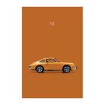 1968 Porsche 911 by Mark Rogan (26"H x 18"W x 0.75"D)