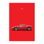 Ferrari 458 Italia by Mark Rogan (26"H x 18"W x 0.75"D)