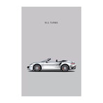 Porsche 911 Turbo Cabriolet by Mark Rogan (26"H x 18"W x 0.75"D)