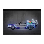 Delorean by Octavian Mielu (18"H x 26"W x 0.75"D)