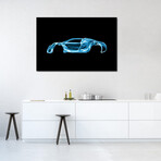 Bugatti Veyron by Octavian Mielu (18"H x 26"W x 0.75"D)