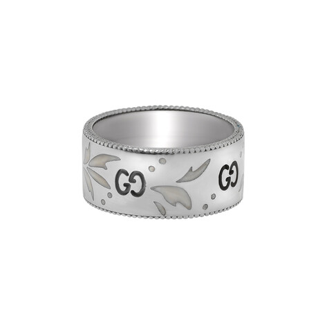Icon Sterling Silver Band Ring // Ring Size: 6.5 // Store Display