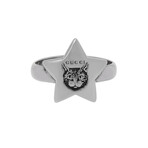 Blind for Love Sterling Silver Star Band Ring // Ring Size: 6 // Store Display