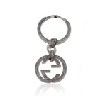 Portachiavi Argento Sterling Silver Logo Key Chain // Store Display