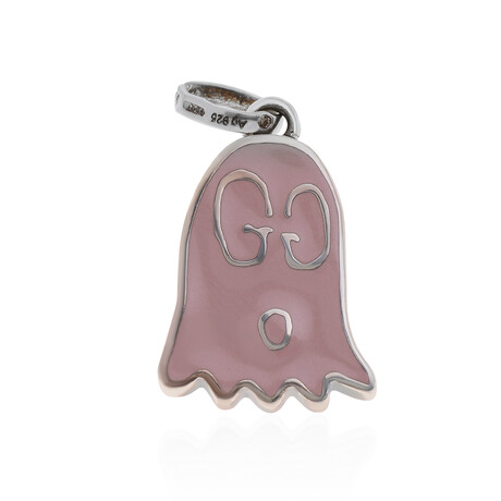 Ghost Sterling Silver + Enamel Pendant // Store Display