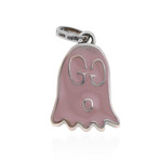 Ghost Sterling Silver + Enamel Pendant // Store Display