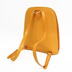 Epi Leather Backpack // Jaune // Pre-Owned