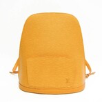 Epi Leather Backpack // Jaune // Pre-Owned