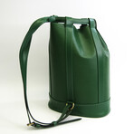 Epi Leather Shoulder Bag // Borneo Green // Pre-Owned