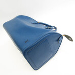 Epi Leather Handbag // Toledo Blue // Pre-Owned