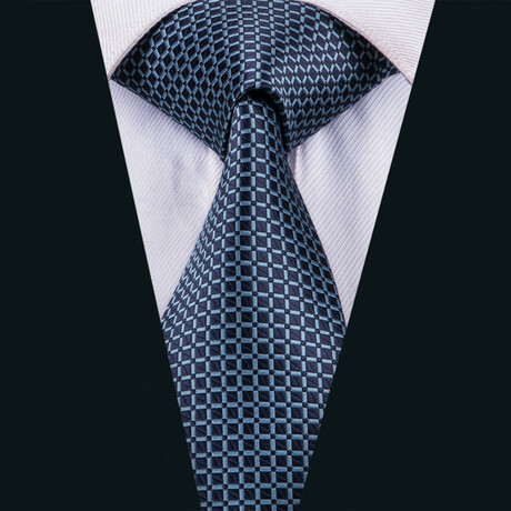 Tick Handmade Silk Tie // Navy