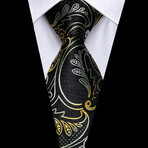 Myth Handmade Silk Tie // Black