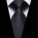 Pitch Handmade Silk Tie // Black