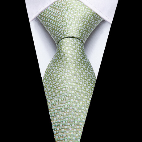 Homme Handmade Silk Tie // Sage