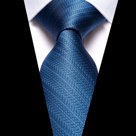 Reylor Handmade Silk Tie // Blue