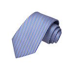 Olympic Handmade Silk Tie // Light Blue