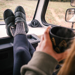 CloudTouch™ // Camping Slippers // Green Gables (S)