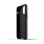 Full Leather Wallet Case // iPhone 12 mini // Black