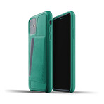Full Leather Wallet Case // iPhone 11 // Alpine Green
