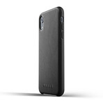 Full Leather Case // iPhone Xr (Black)