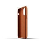 Full Leather Wallet Case // iPhone 12 Mini // Tan